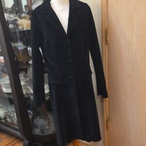 Soprano Black Women's Trench Cordo Coat